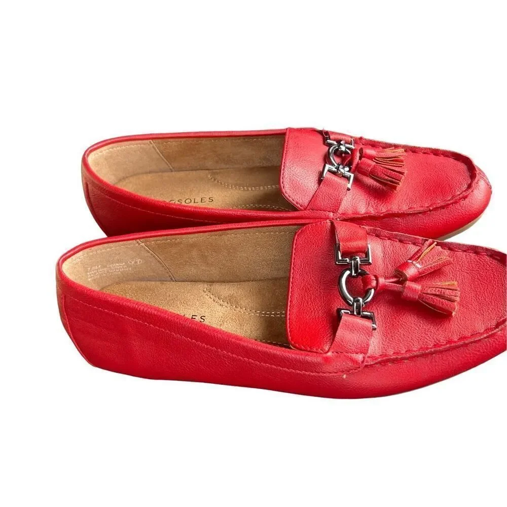 Aerosoles Womens Deanna Driving Loafer Shoes‎ size 7.5